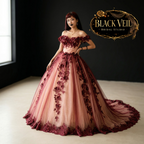 Zorya Red Wedding Dress