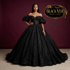 Aradia Black Wedding Dress