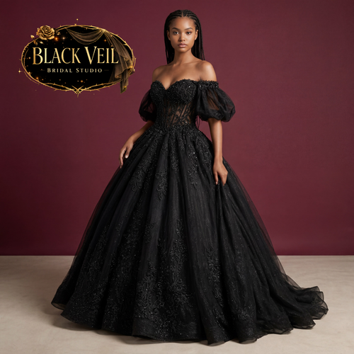 Aradia Black Wedding Dress
