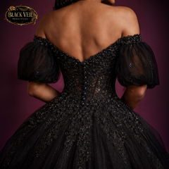 Aradia Black Wedding Dress