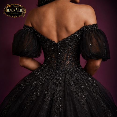Aradia Black Wedding Dress