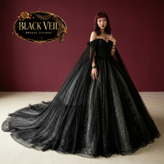Artemis Black Wedding Dress