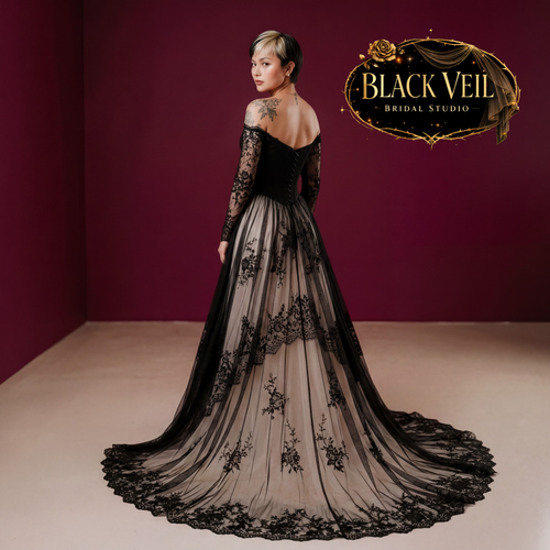 Blair Black Wedding Dress