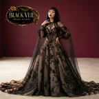 Blakeley Black Wedding Dress