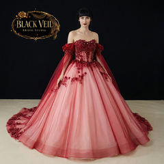 Brigid Red Wedding Dress
