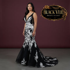 Cassandra Black Wedding Dress