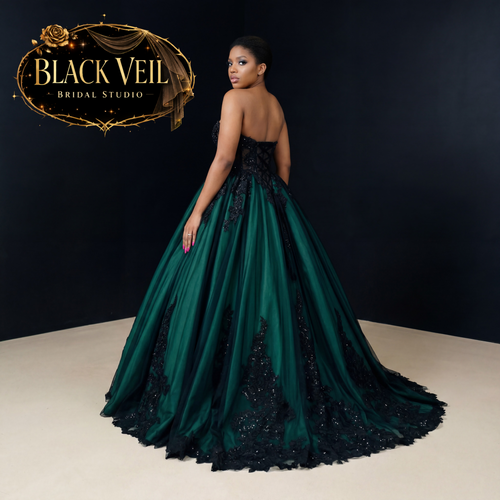 Chloris Green Wedding Dress