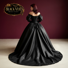 Circe Black Wedding Dress