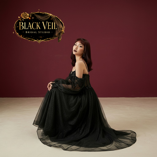 Eris Black Wedding Dress