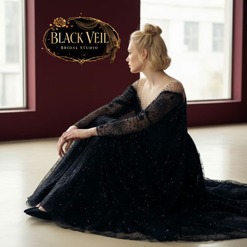 Estella Black Wedding Dress