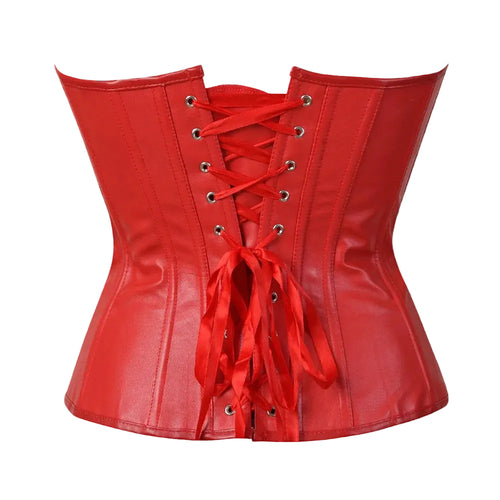The Dark Devotion Faux Leather Bridal Corsets