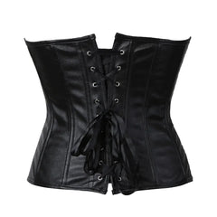 The Dark Devotion Faux Leather Bridal Corsets