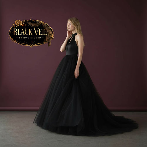 Fable Black Wedding Dress