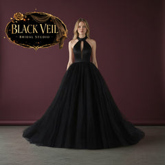 Fable Black Wedding Dress