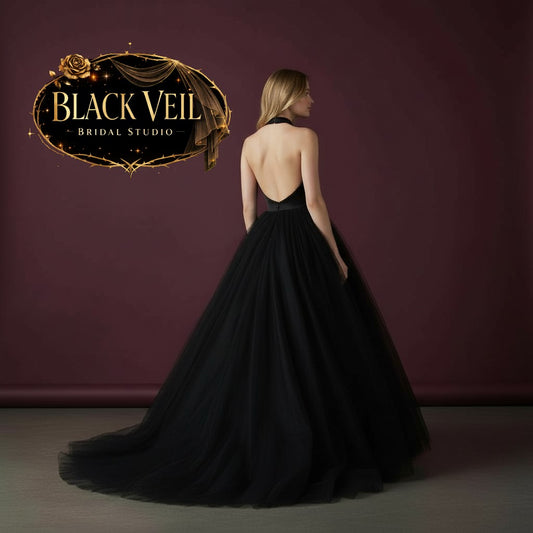 Fable Black Wedding Dress