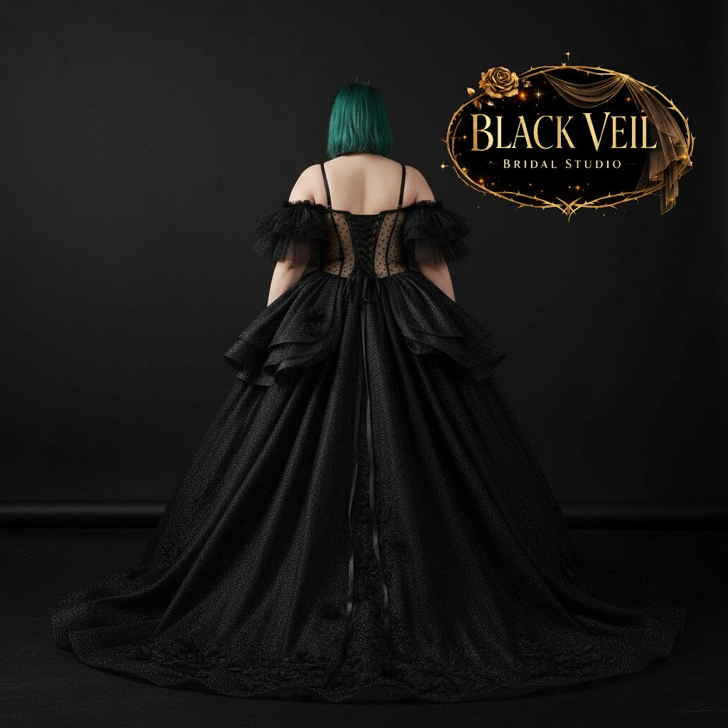 Abaddon Black Wedding Dress