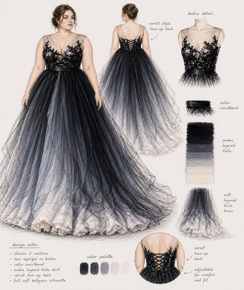 Custom Dress Final Payment For Brandy