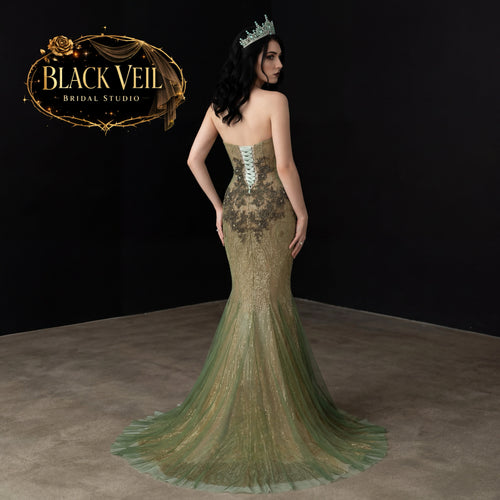 Rowan Green Wedding Dress