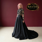 Katerina Black Wedding Dress