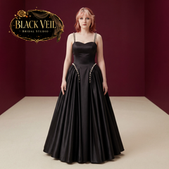 Lailah Black Wedding Dress