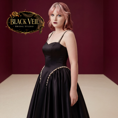 Lailah Black Wedding Dress