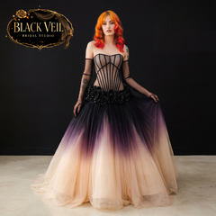 Lilith Black Wedding Dress