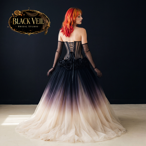 Lilith Black Wedding Dress