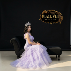 Lolanthe Wedding Dress in Purple or Black