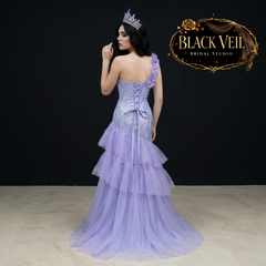 Lolanthe Wedding Dress in Purple or Black
