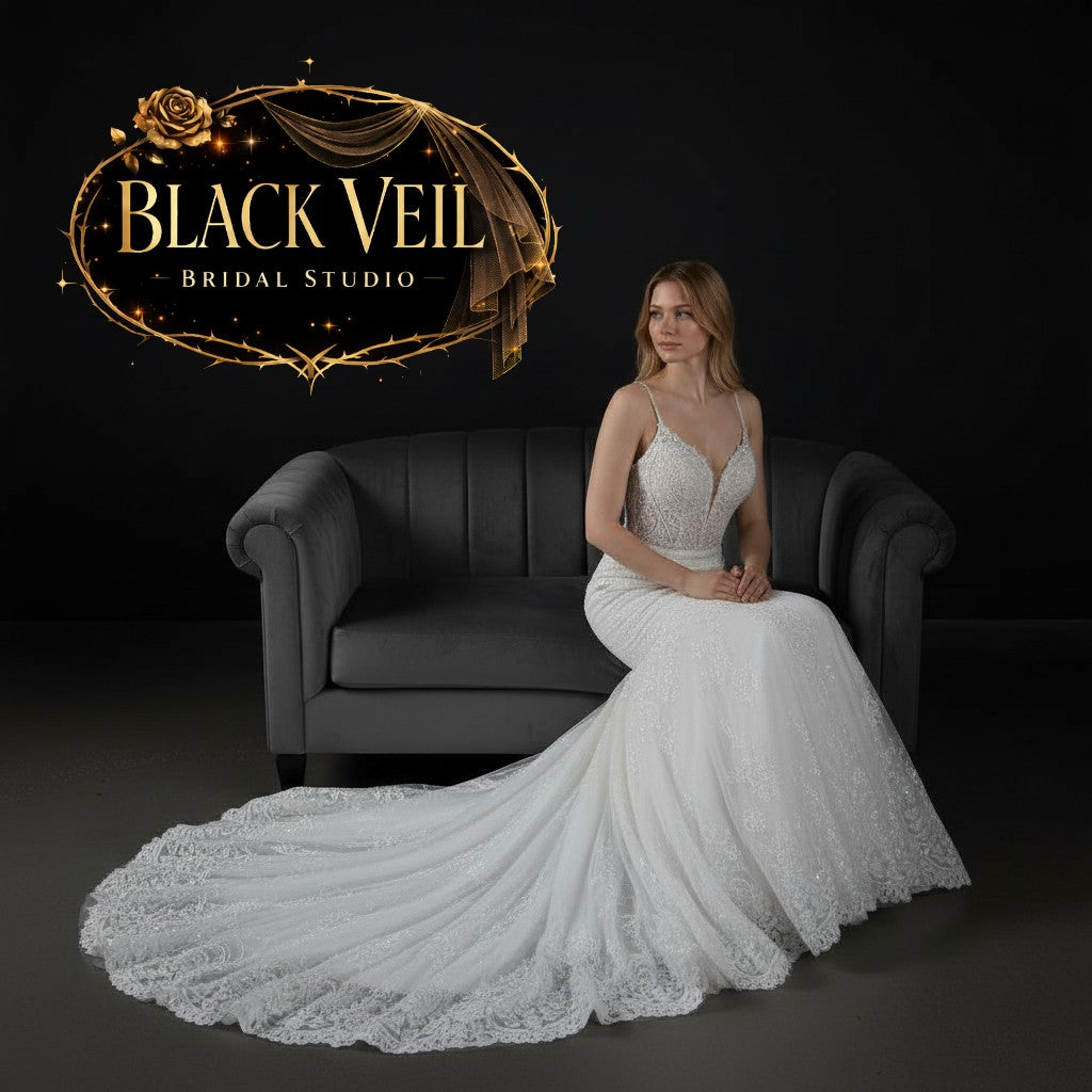 Morrigan in White Traditional Wedding Dress