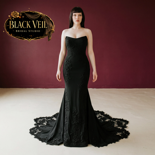 Noctis Black Wedding Dress