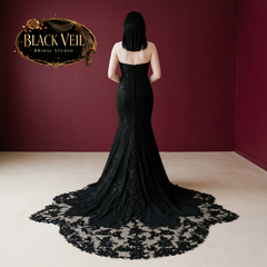 Noctis Black Wedding Dress
