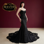 Noctis Black Wedding Dress