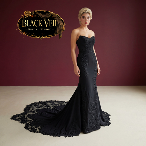 Noctis Black Wedding Dress