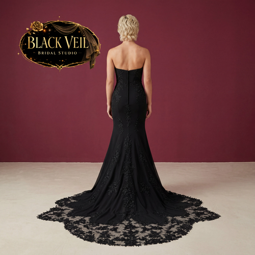 Noctis Black Wedding Dress