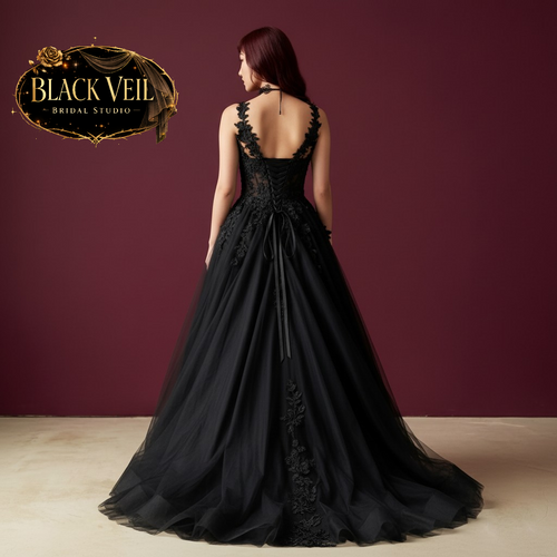 Nox Black Wedding Dress