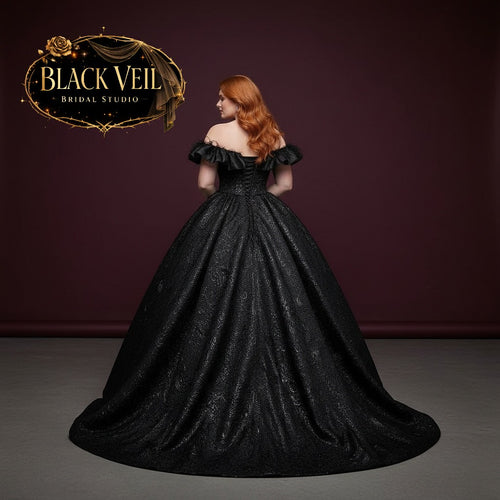Kalma Black Wedding Dress
