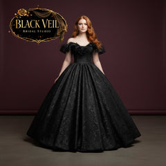 Kalma Black Wedding Dress