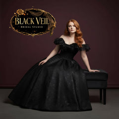 Kalma Black Wedding Dress