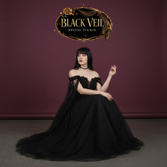 Carmilla Black Wedding Dress