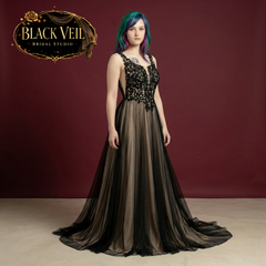 Sable Black Wedding Dress