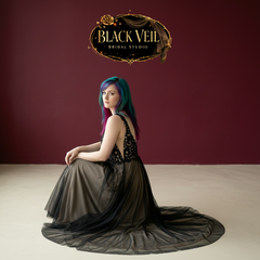 Sable Black Wedding Dress