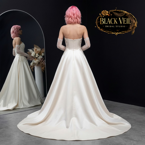 Posie Floral Hand Beaded Wedding Dress