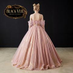 Psyche Chromatic Pink Wedding Dress