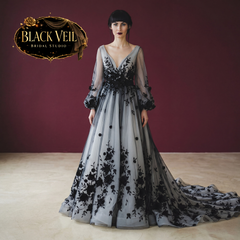 Ravenna Black Wedding Dress