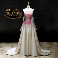 Posie Floral Hand Beaded Wedding Dress