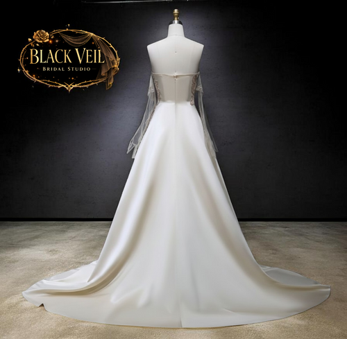 Posie Floral Hand Beaded Wedding Dress