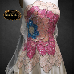 Posie Floral Hand Beaded Wedding Dress