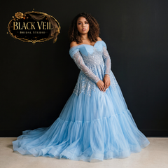 Sedna Blue Wedding Dress