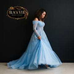 Sedna Blue Wedding Dress